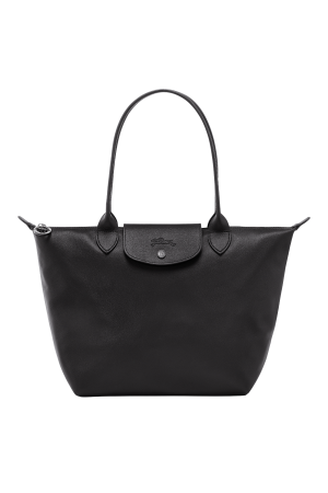 sac cabas M Longchamp Le Pliage Xtra en cuir lisse noir