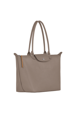 Sac shopping taupe pliage city