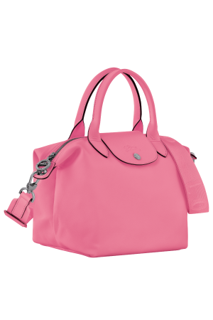 sac à main S Longchamp Le Pliage Cuir Xtra en cuir rose
