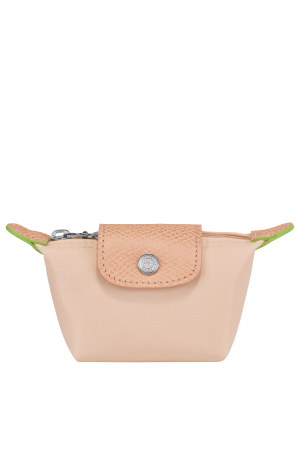 POrte-monnaie mini pliage green longchamp rose