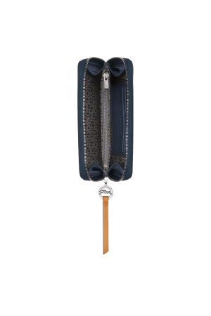 Portefeuille navy pliage city longchamp