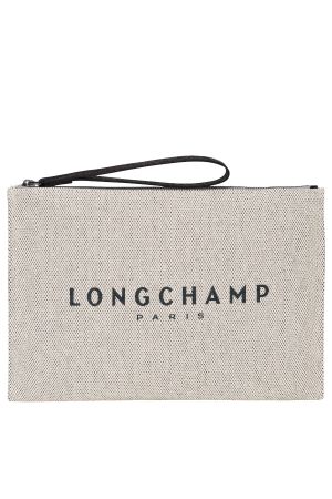 Pochette Roseau Essential Toile - LONGCHAMP