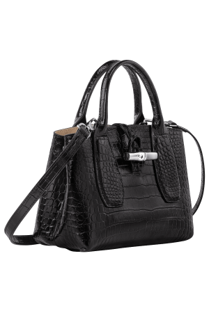 Sac porté main S ROSEAU croco - LONGCHAMP