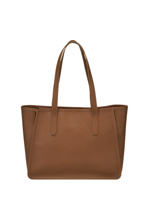 Sac cabs en cuir camel longchamp