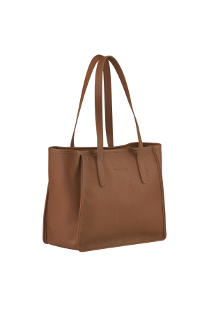 Sac cabs en cuir camel longchamp