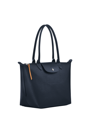 Sac shopping pliage city navy longchamp