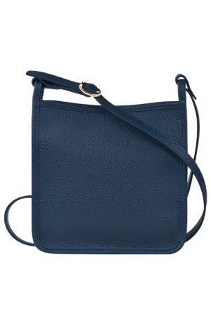 Sac porté-travers navy foulonné longchamp