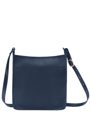 Sac bandoulière en cuir navy