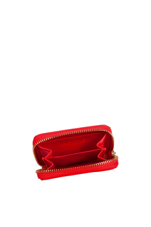 Petit porte-monnaie Divina par Valentino en rouge