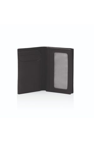 porte cartes en cuir foulonné noir Porsche Design modèle 2