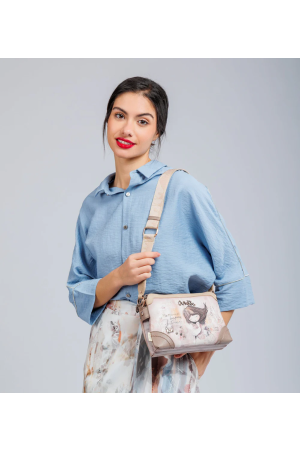 Sac bandoulière double compartiments Memories par Anekke