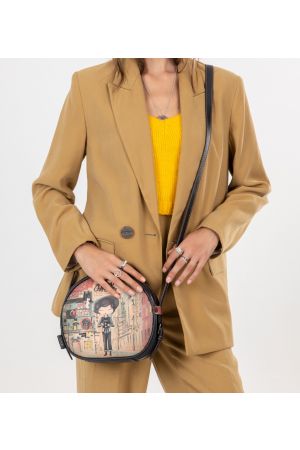Sac à main rond 