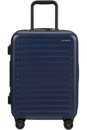 valise Samsonite StackD extensible 55cm bleu marine
