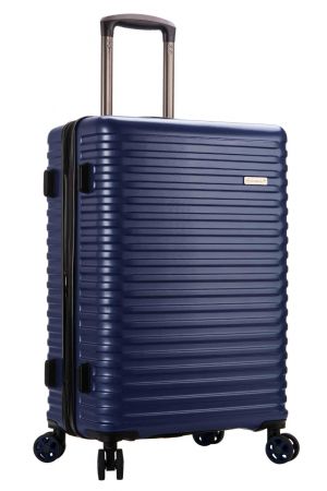 Snowball valise cabine 55 cm en polycarbonate bleu navy