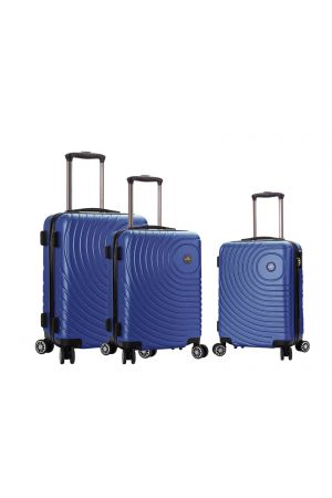 grande valise rigide 4 roues Snowball 75cm bleu navy