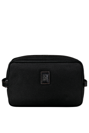 trousse de toilette Longchamp Boxford en toile noire