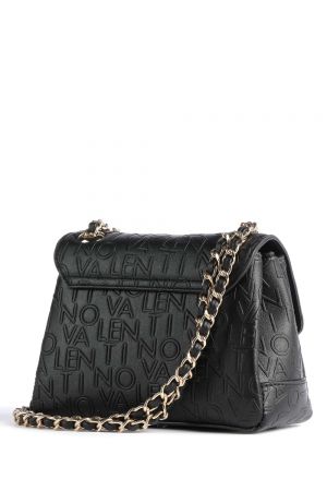 sac bandoulière à rabat Valentino Relax en synthétique noir