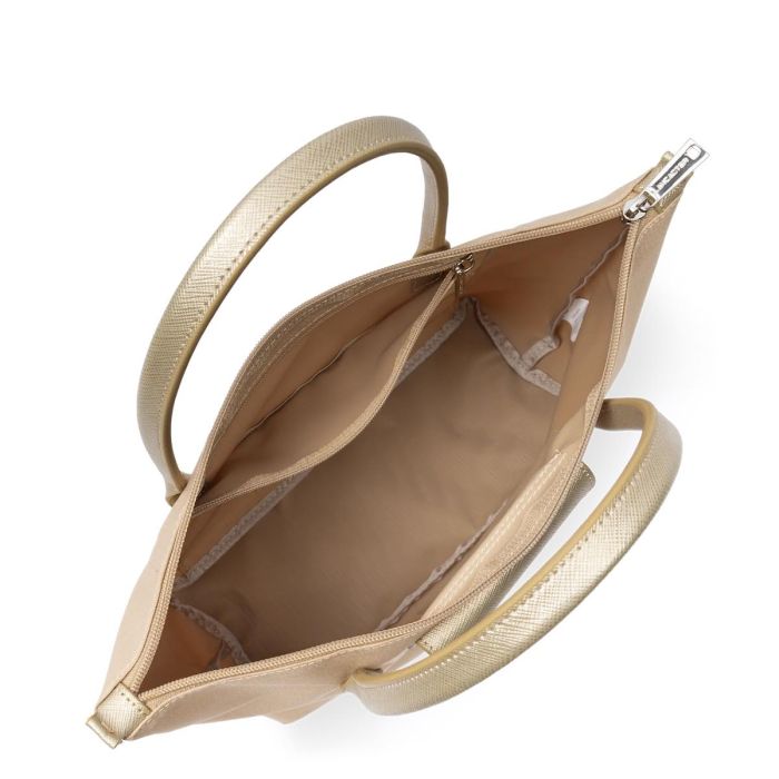 Sac Cabas Main KBA - Taille Unique - Dimensions 28 X 24 X 12 Cm - Couleur Beige - Unisexe Adulte