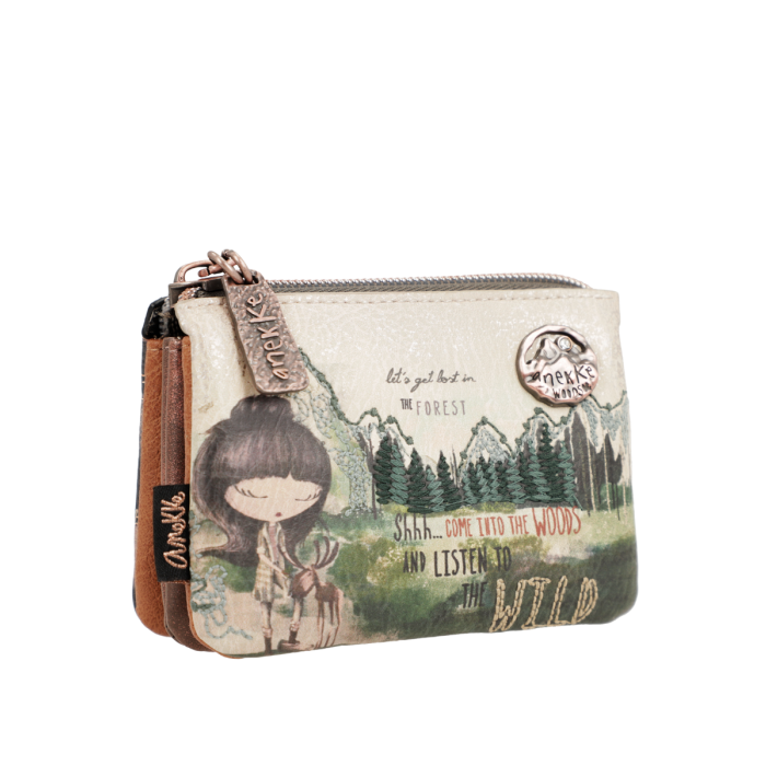 Portemonnaie zippé THE FOREST Anekke SacBagage