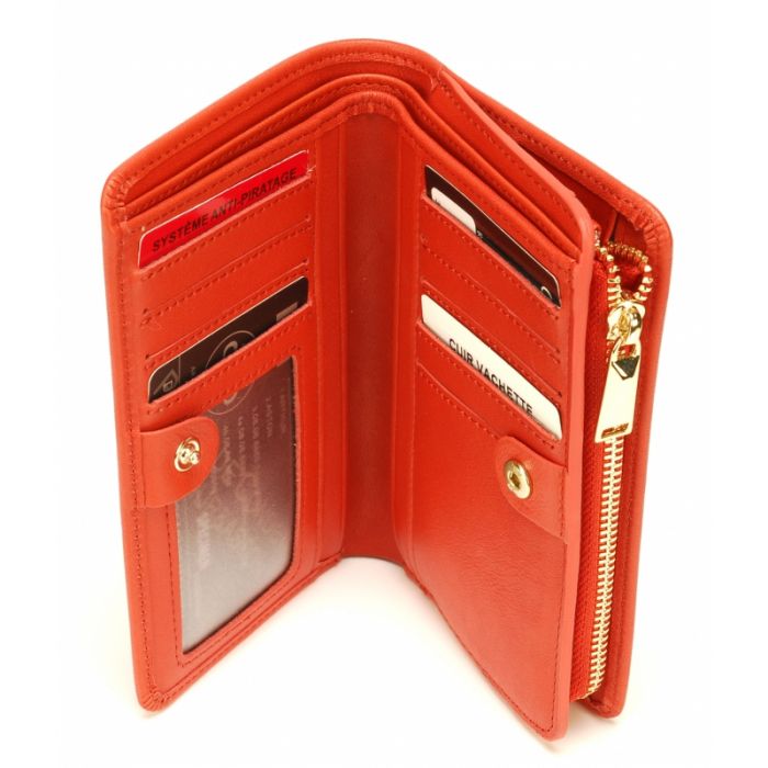 Portefeuille cuir Amandine ARTHUR ASTON SacBagage SacBagage