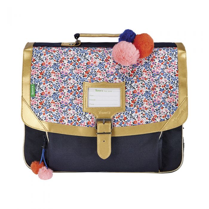 Cartable Antonia pompons 38cm Tann s SacBagage SacBagage