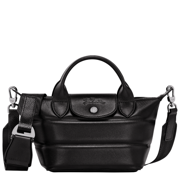 Longchamp - Sac cabas Le Foulonné L Noir